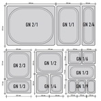 Гастроемкость из нержавеющей стали GN 1/2 327х265х65 мм 3,8 л ОБЩЕПИТснаб ОПС-га09, шт - ОБЩЕПИТснаб-ЮГ, Новороссийск
