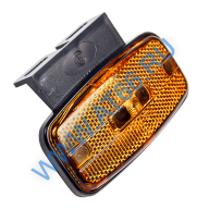 Фонарь габаритный и контурный ГФ-1.25 К LED желтый (с кронштейном) с колодкой AMP 282080 ЕВРОСВЕТ - at66.ru - Екатеринбург