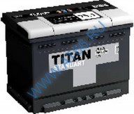 Аккумуляторная батарея TITAN STANDART 6СТ-75.1 VL п/п - at66.ru - Екатеринбург