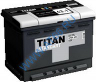 Аккумуляторная батарея TITAN STANDART 6СТ-62.1 VL п/п - at66.ru - Екатеринбург