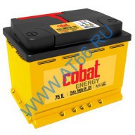 Аккумуляторная батарея Cobat Energy 6СТ-75.1 L п/п - at66.ru - Екатеринбург