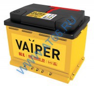 Аккумуляторная батарея VAIPER 6СТ-60.1 L п/п - at66.ru - Екатеринбург