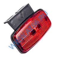 Фонарь габаритный и контурный ГФ-1.05 К LED красный (с кронштейном) с колодкой AMP 282080 ЕВРОСВЕТ - at66.ru - Екатеринбург