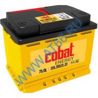Аккумуляторная батарея Cobat Energy 6СТ-75.0 L о/п - at66.ru - Екатеринбург