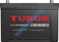 Аккумуляторная батарея TUBOR ASIA STANDART 6СТ-90.1 VL B01 (D31) п/п - at66.ru - Екатеринбург