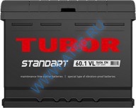 Аккумуляторная батарея TUBOR STANDART 6СТ-60.0 VL о/п - at66.ru - Екатеринбург