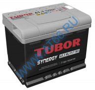 Аккумуляторная батарея TUBOR SYNERGY 6СТ-61.1 VL п/п - at66.ru - Екатеринбург