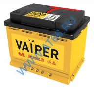 Аккумуляторная батарея VAIPER 6СТ-55.0 L о/п - at66.ru - Екатеринбург