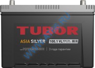 Аккумуляторная батарея TUBOR ASIA SILVER 6СТ-100.1 VL B01 (D31) п/п - at66.ru - Екатеринбург