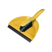 Комплект щетка-сметка "Good" с совком с кромкой (ярко-желтый) Homver 223200902/02, шт - ОБЩЕПИТснаб-ЮГ, Новороссийск