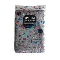 Тряпка для пола из микрофибры 60х80 см, 200 гр/кв - ОБЩЕПИТснаб-ЮГ, Новороссийск