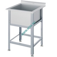Ванна моечная 1-секционная с бортом 530х530х850/430х430 гл 300/ ВСМ-1/430-ЮТ, шт - ОБЩЕПИТснаб-ЮГ, Новороссийск
