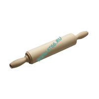 Скалка 300х60мм с вращающимися ручками липа 3858 - ОБЩЕПИТснаб-ЮГ, Новороссийск