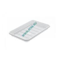 Лоток 1000 гр прямоугольный ПП белый (50 шт.), упак - ОБЩЕПИТснаб-ЮГ, Новороссийск