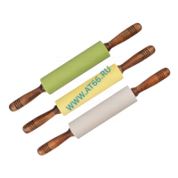 Скалка 430х50мм силиконовая 3 цвета VETTA 891-071, шт - ОБЩЕПИТснаб-ЮГ, Новороссийск