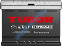 Аккумуляторная батарея TUBOR SYNERGY 6СТ-60.0 VL (низкая) о/п - at66.ru - Екатеринбург