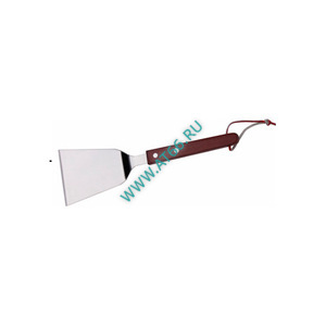 Лопатка кулинарная L=270мм/B=85мм нержавейка, деревянная ручка N1-A05, шт - ОБЩЕПИТснаб-ЮГ, Новороссийск