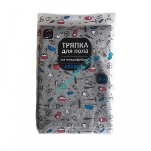 Тряпка для пола из микрофибры 60х80 см, 200 гр/кв, шт - ОБЩЕПИТснаб-ЮГ, Новороссийск