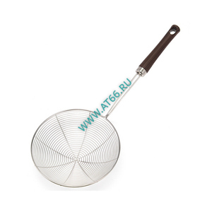 Шумовка-паутинка 17 см металлическая с пластиковой ручкой TM Appetite NW5AC07 , шт - ОБЩЕПИТснаб-ЮГ, Новороссийск