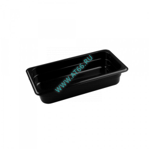 Гастроемкость из полипропилена GN 1/3 325х176х65 черная RESTOLA 422101013, шт - ОБЩЕПИТснаб-ЮГ, Новороссийск