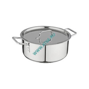 Кастрюля 12л (d35см h14см) [ОБЩЕПИТ] низкая ТРС КАТУНЬ КТ-ОБ-12 КН, шт - ОБЩЕПИТснаб-ЮГ, Новороссийск