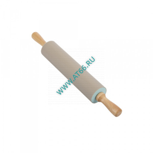 Скалка 480х70мм с вращающимися ручками, силикон [93-SI-CU-15.1] 5036 - ОБЩЕПИТснаб-ЮГ, Новороссийск