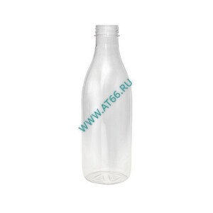 Бутылка 1,0 л 38 мм ПЭТ Молоко прозрачная (с крышкой), шт - ОБЩЕПИТснаб-ЮГ, Новороссийск