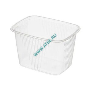 Контейнер 350 мл прямоугольный 108х82 мм для пищевых продуктов ПП (100 шт.), упак - ОБЩЕПИТснаб-ЮГ, Новороссийск