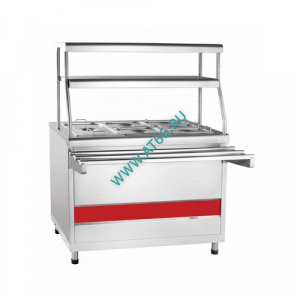 Мармит вторых блюд 1120x705(1030)x1484 мм ABAT ЭМК-70КМ полки с подогревом 21000802500, шт - ОБЩЕПИТснаб-ЮГ, Новороссийск