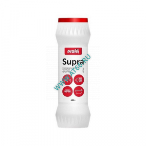 Чистящий порошок для кухни и ванной PROFIT Supra. 400 г 477-04, шт - ОБЩЕПИТснаб-ЮГ, Новороссийск