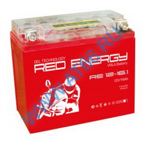 Аккумуляторная батарея RED ENERGY RE 12-16.1 п/п - at66.ru - Екатеринбург